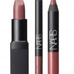 A Woman's face nude lip set