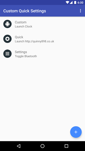 Custom Quick Settings