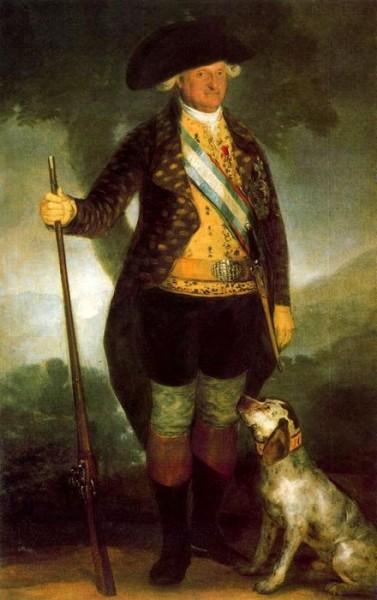 Francisco-de-Goya-Carlos-IV-dressed-as-a-hunter