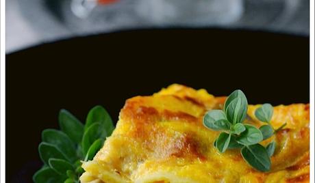 Lasagne con Zucca e Funghi Porcini