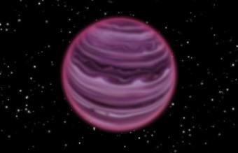 Rappresentazione di fantasia del pianeta solitario PSO J318.5-22 a 75 anni luce dalla Terra. Crediti: MPIA / V.Ch.Quetz.