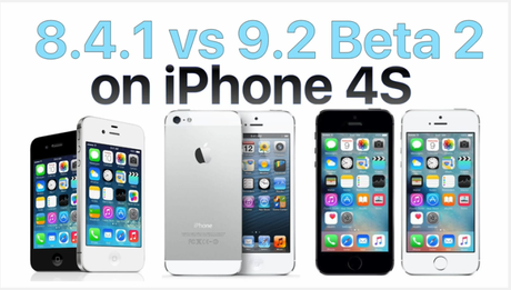iOS 9.2 beta 2 vs iOS 8.4.1 – Speed test su iPhone 4s, iPhone 5 e 5S chi sarà il più veloce?