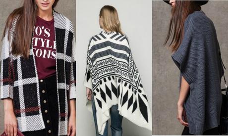 Tendenze moda inverno 2015/2016: a tutto poncho, i 3 modelli più belli