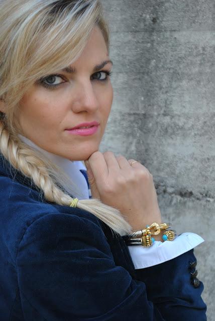 mariafelicia magno fashion blogger,color block by felym,fashion blog italiani bracciale majique accessori invernali bracciali invernali ragazze bionde occhi azzurri blonde girls blonde hair blondie blue eyes fashion bloggers italy 