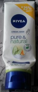 Nivea crema mani pure & nature aloe