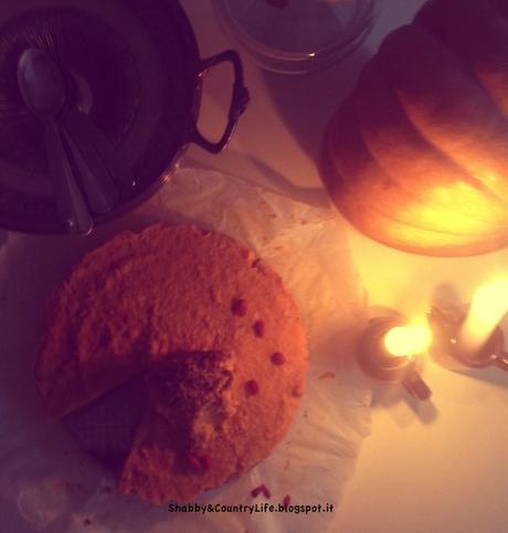{ Halloween Raw Pumpkin Pie } - shabbyecountrylife.blogspot.it