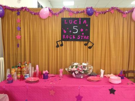 Compleanno a tema Rock - Lucia's Rock Star Music Party