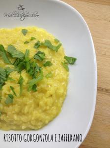 risotto gorgonzola e zafferano