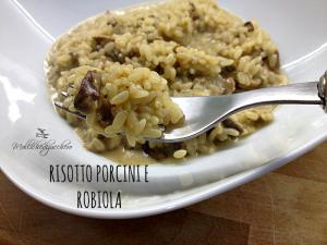 risotto porcini e robiola