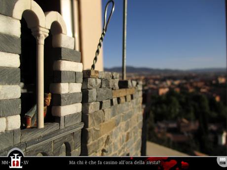 Costruzione 199: Finestre del piano nobile (1) - arcate d'angolo e bifora del cucinino