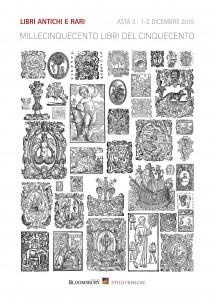 Millecinquecento libri del Cinquecento – Asta Libri Antichi e rari
