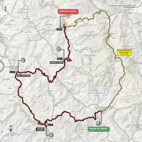 Giro d’Italia 2016: la nona Tappa dedicata al vino Chianti Classico da Radda in Chianti a Greve in Chianti