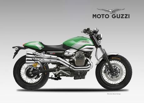 Design Corner - Moto Guzzi V7X by Oberdan Bezzi