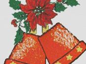 Schema punto croce: Campanelle_2 Natale