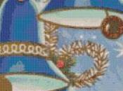 Schema punto croce: Campanelle_1 Natale