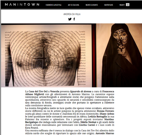 Sguardo di Donna _ Tre Oci - Venezia _ publish on Man In Town