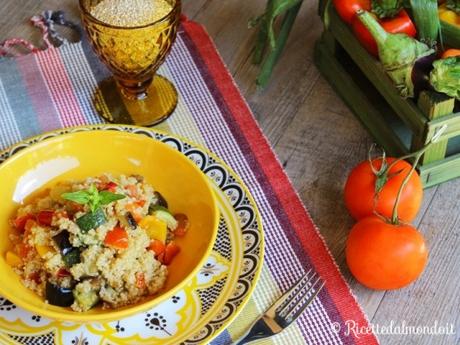 Quinoa con verdure