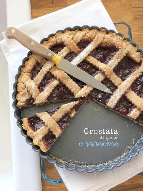 La crostata di farro e saraceno di Maria Guadin