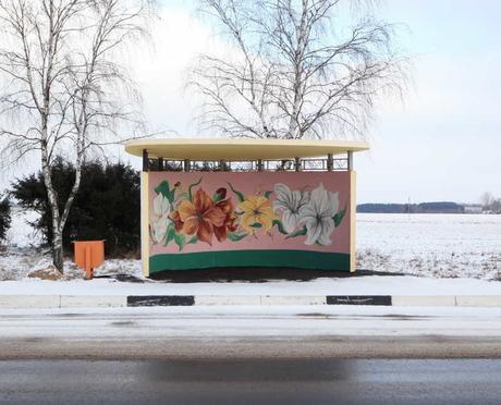 FOTOGRAFIA: Le fermate degli autobus in Biellorussia