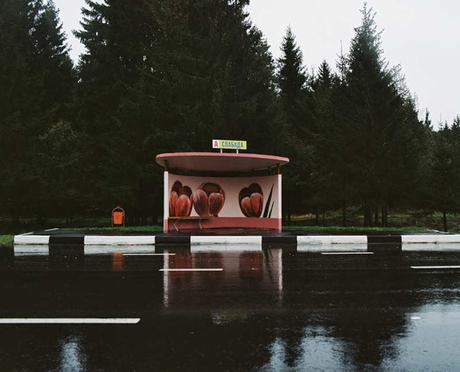 FOTOGRAFIA: Le fermate degli autobus in Biellorussia