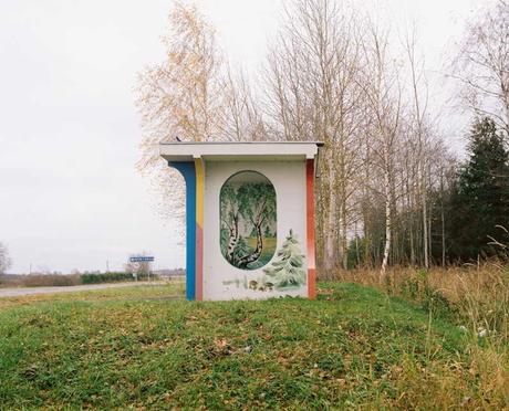 FOTOGRAFIA: Le fermate degli autobus in Biellorussia