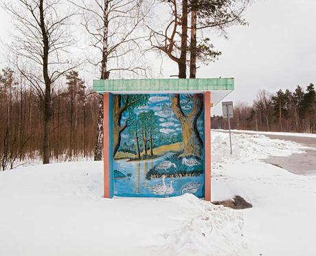 FOTOGRAFIA: Le fermate degli autobus in Biellorussia