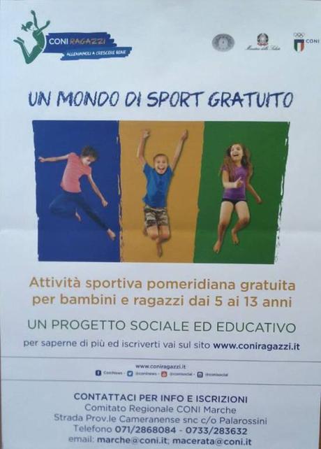 Progetto coni ragazzi_sport_ grottammare