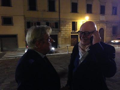 Ricordando Burri con Giancarlo Giannini a San Miniato