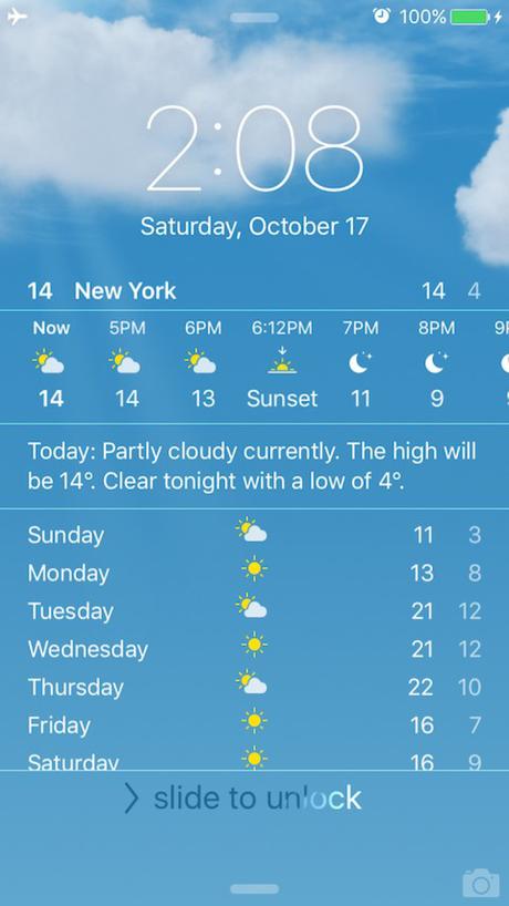 Cydia (iOS 9.x.x) – Weatherboard 2 (iOS 9 & 8) diventa compatibile con iOS 9.x.x [Aggiornato Vers. 1.0.0]