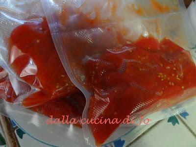 Pomodori confit sottovuoto