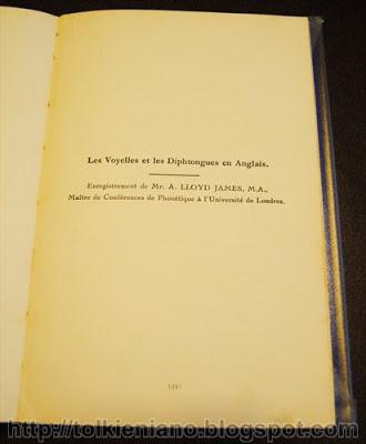 Linguaphone Conversational Course English con Tolkien, edizione francese 1931