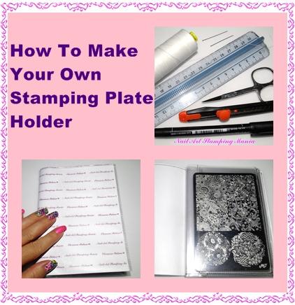 How To Make Your Own Stamping Plate Holder