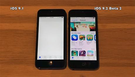 iOS 9.2 beta 2 vs iOS 9.1 – Nuovo speed test effettuato su iPhone 4s, iPhone 5 e 5S