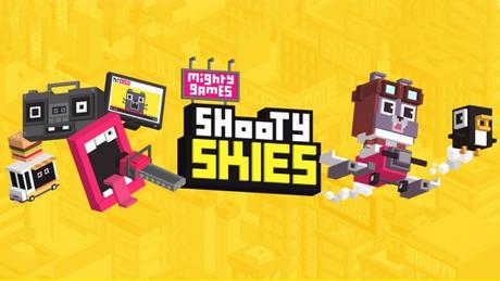 Shooty Skies - Arcade Flyer