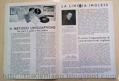 Tolkien e il Linguaphone: Faber est suae quisque fortunae, la rivista con il nome di Tolkien 1933