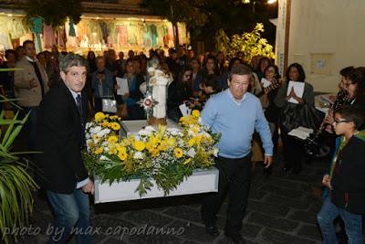 la sacra reliquia di san Giovanni Paolo II è arrivata a Positano