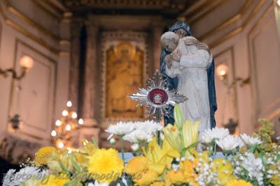 la sacra reliquia di san Giovanni Paolo II è arrivata a Positano