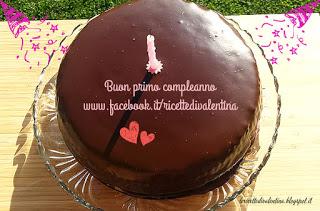 Torta di compleanno per la mia pagina facebook!