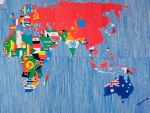 Mappe di Slighiero Boetti in mostra a Firenze