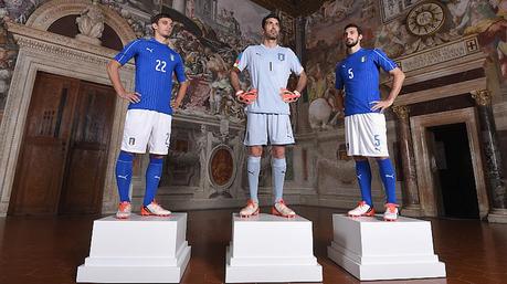 Maglia dell’Italia per gli Europei 2016 di calcio