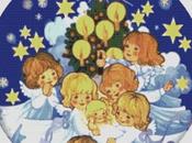 Schema punto croce: Pallina natale angioletti