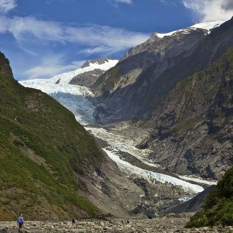Il ghiacciaio Franz Josef nel 20011