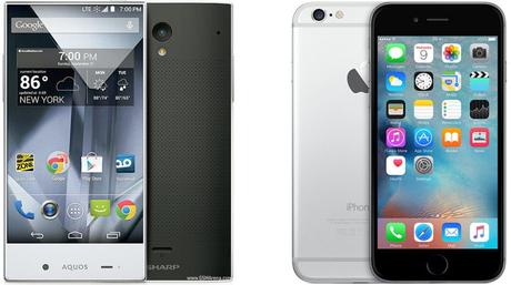 sharp-aquos-crystal-2 vs iPhone 6