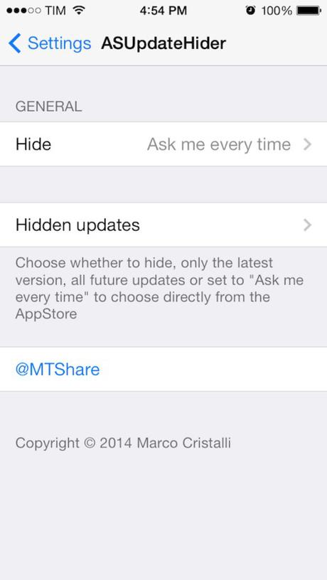 Cydia (iOS 9.x.x) – ASUpdateHider eliminiamo gli aggiornamenti dall’ AppStore si aggiorna con supporto a iOS 9.x.x [Aggiornato Vers. 1.4]