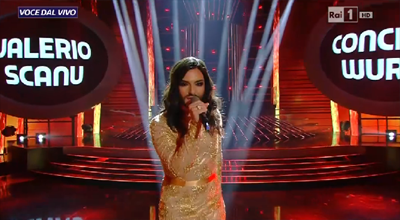 Conchita Wurst - Valerio Scanu