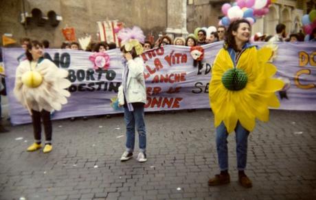 Manifestazione nazionale per attuazione della legge 194, Roma, 15 aprile 1989