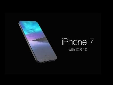 Concept iPhone 7 – Intera superficie frontale sensibile al tocco, tasto Home integrato nel display, iOS 10!