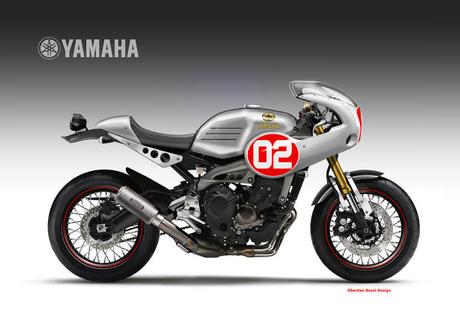 Design Corner - Yamaha XSR 900 Series by Oberdan Bezzi