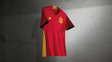 Maglia della Spagna per Euro 2016 di adidas