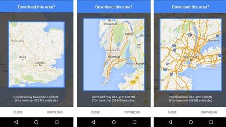 Google Maps: arriva la navigazione offline su Android